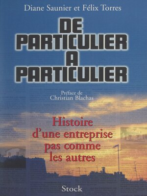 cover image of De particulier à particulier
